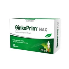 GinkoPrim Max 120mg, 30 tablete, Walmark
